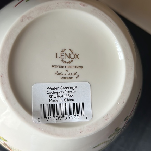 Lenox cache pot/ planter - Picture 5 of 6